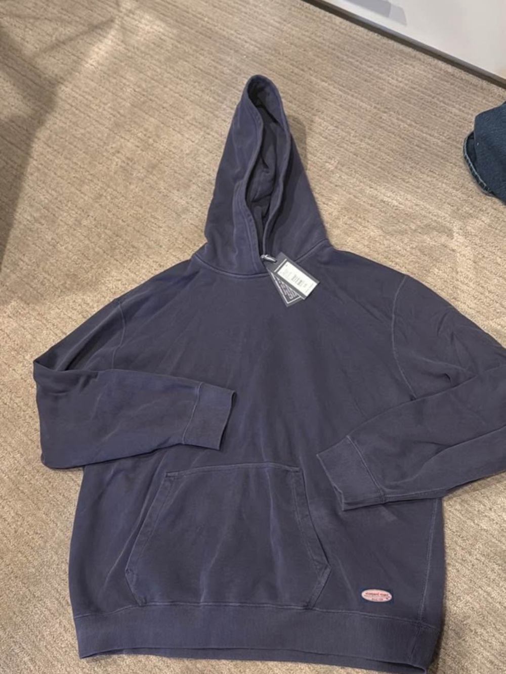 Vineyard Vines Men's Navy Surf Hoodie